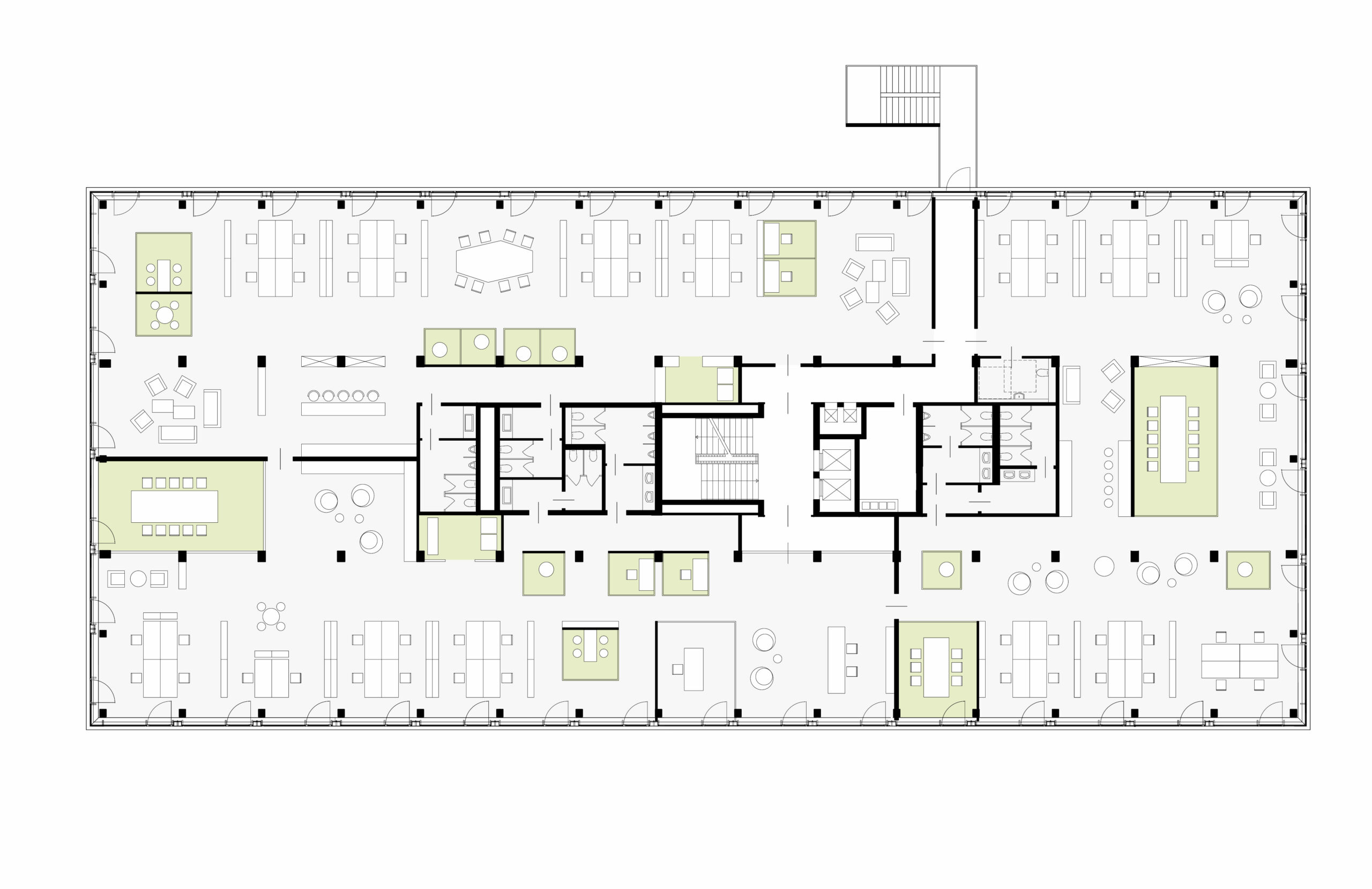 2. OG: ca. 1.359 m², teilbar ab ca. 450 m²