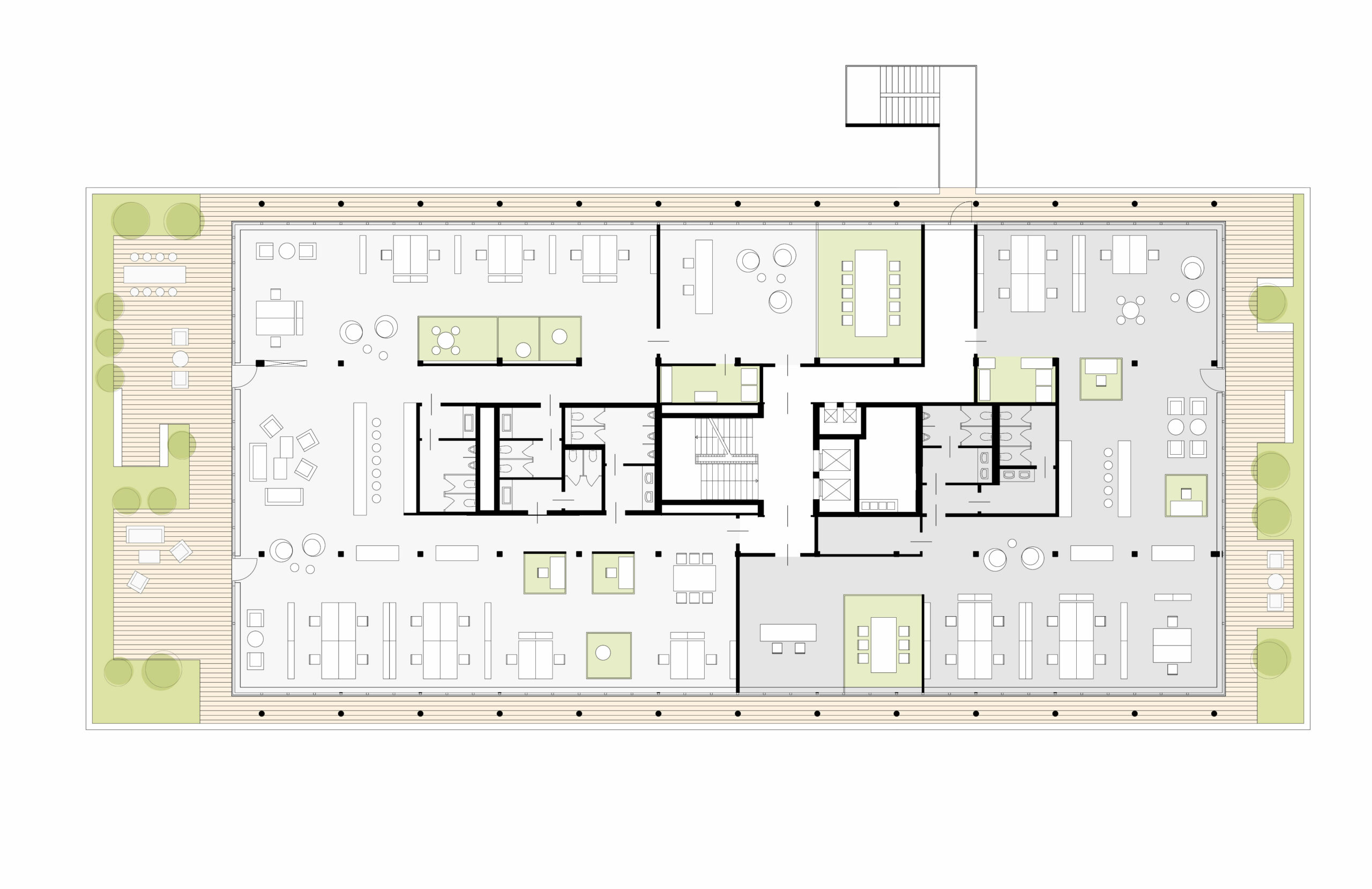 3. OG: ca. 1.327 m², teilbar ab ca. 450 m²